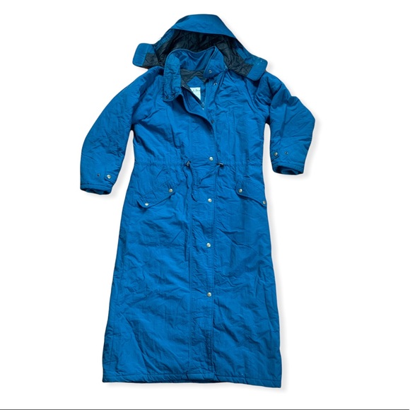 VTG L.L. Bean Women’s Long Parka - Teal (Size M) - Picture 2 of 10